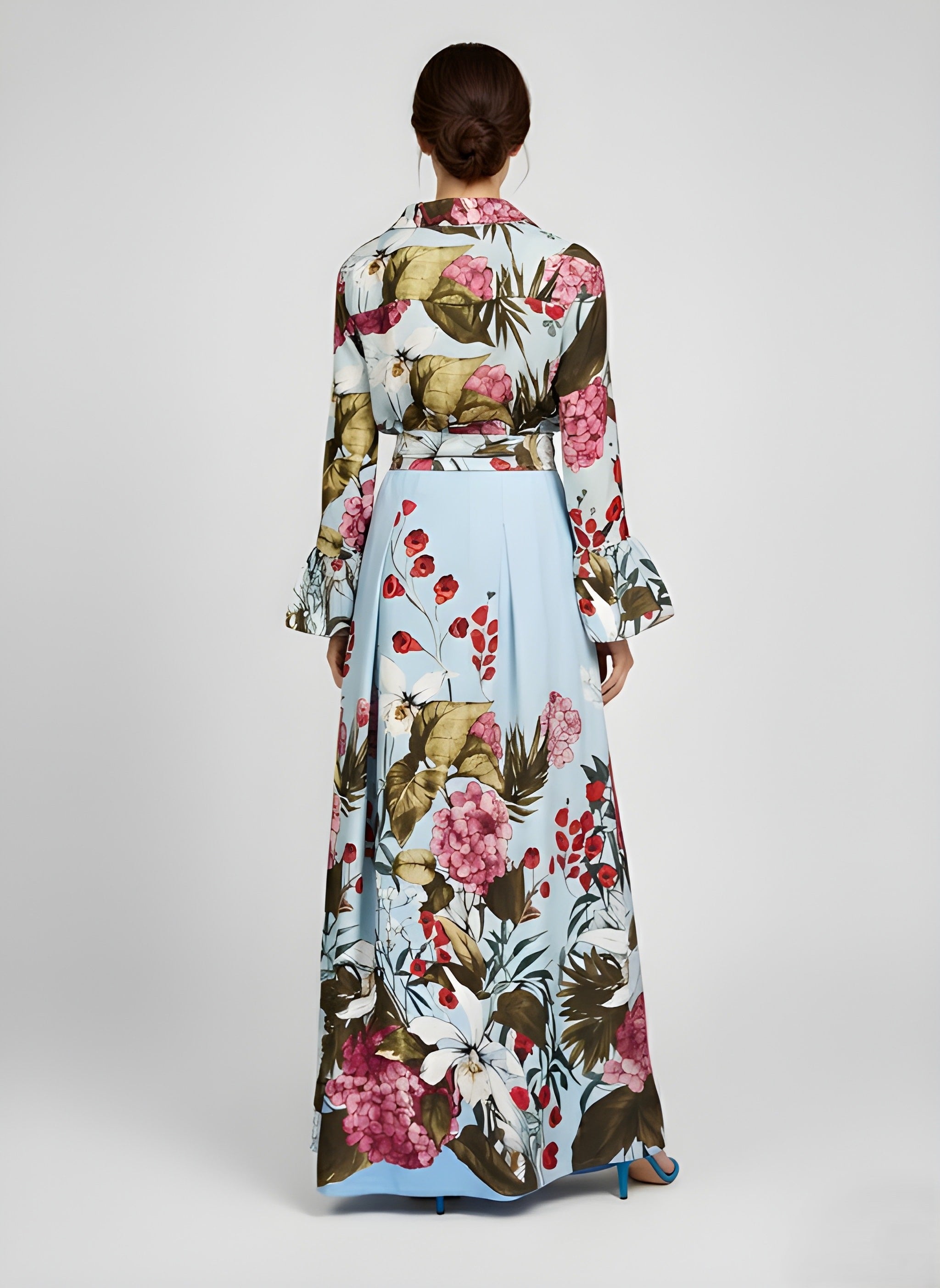 JAIMY | Elegant Two-Piece Shirt And Skirt Set