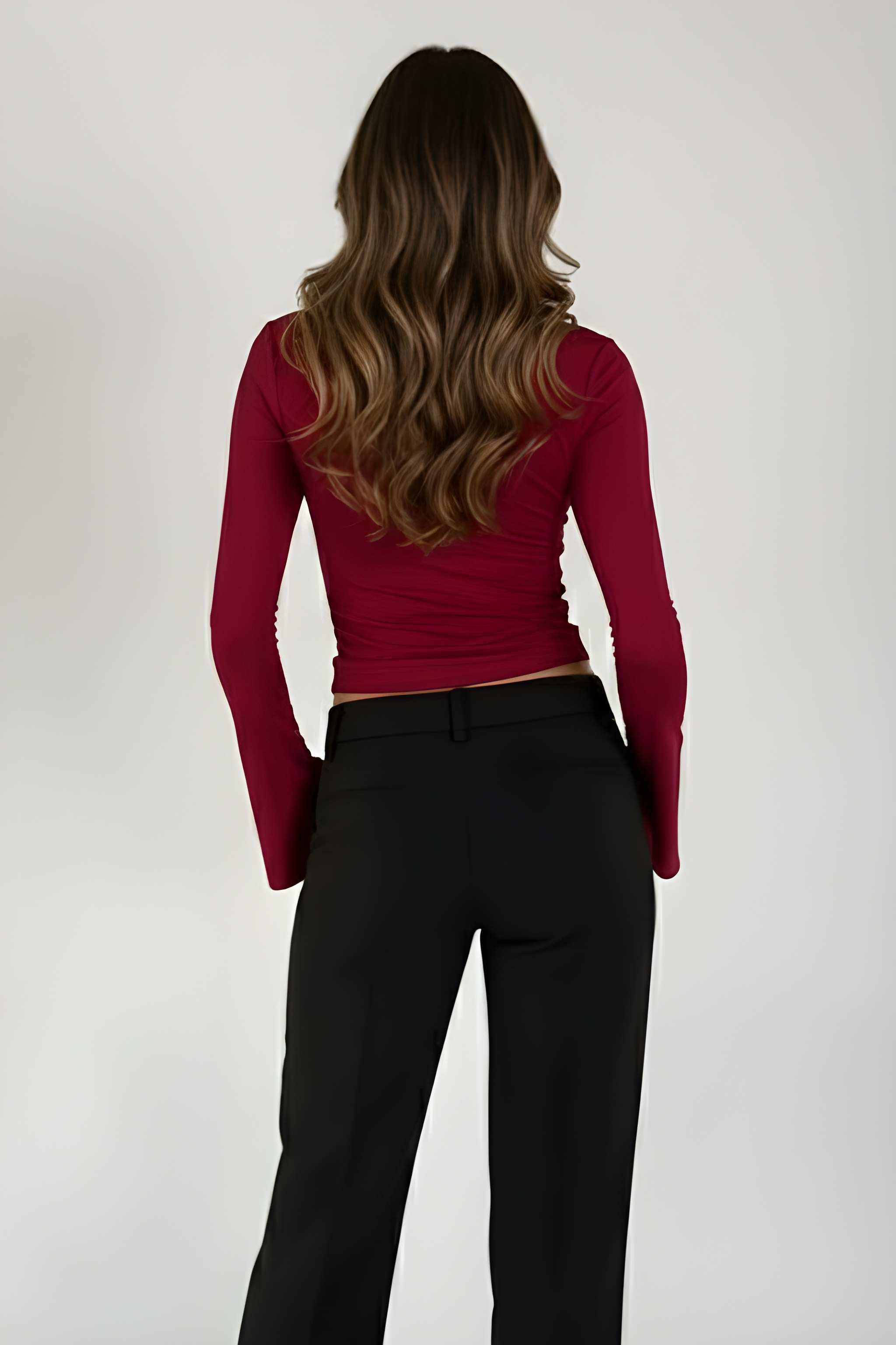 LYRA | Lace V-Neck Knit Top