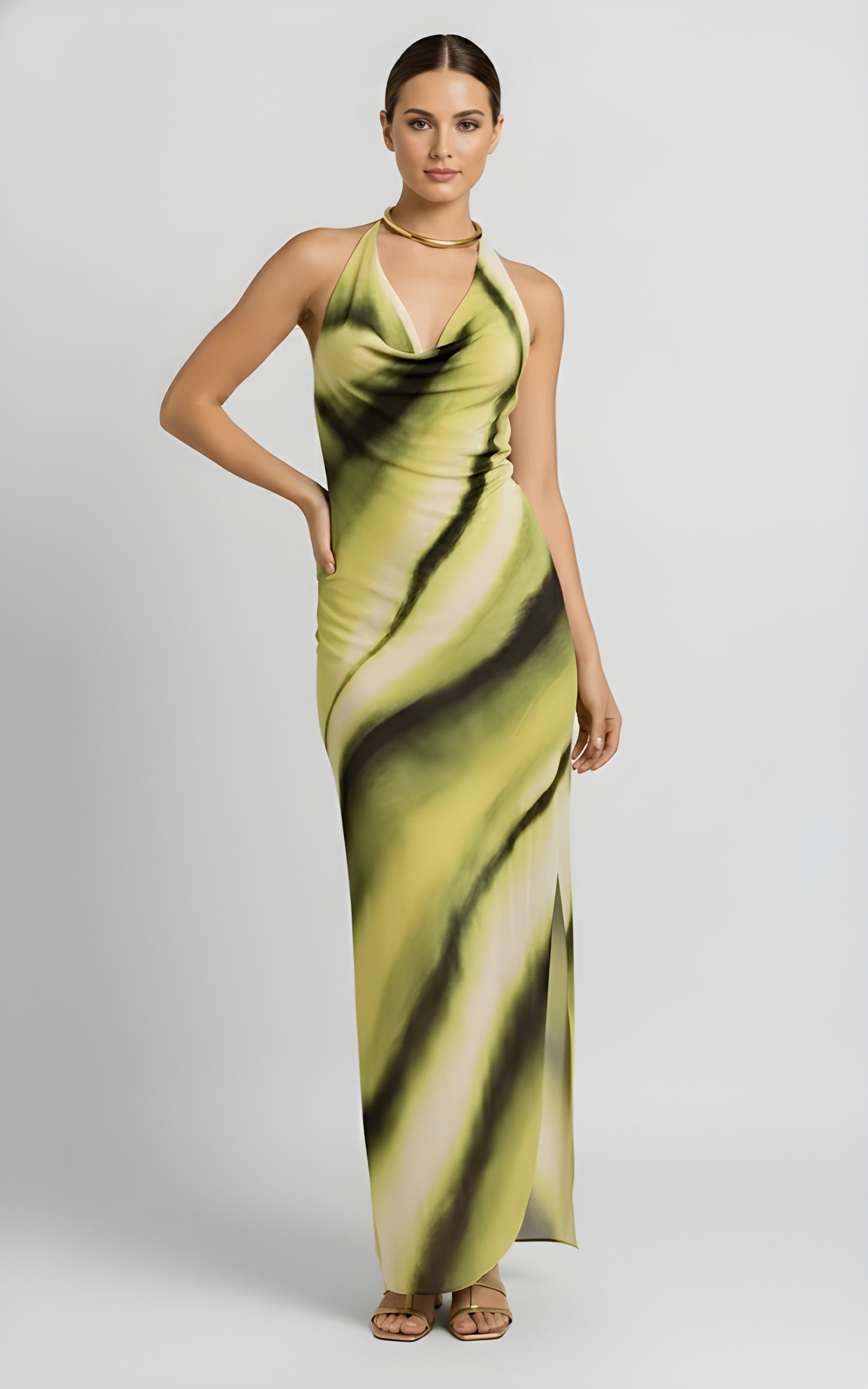 KAILANI | Cowl Neck Maxi Dress