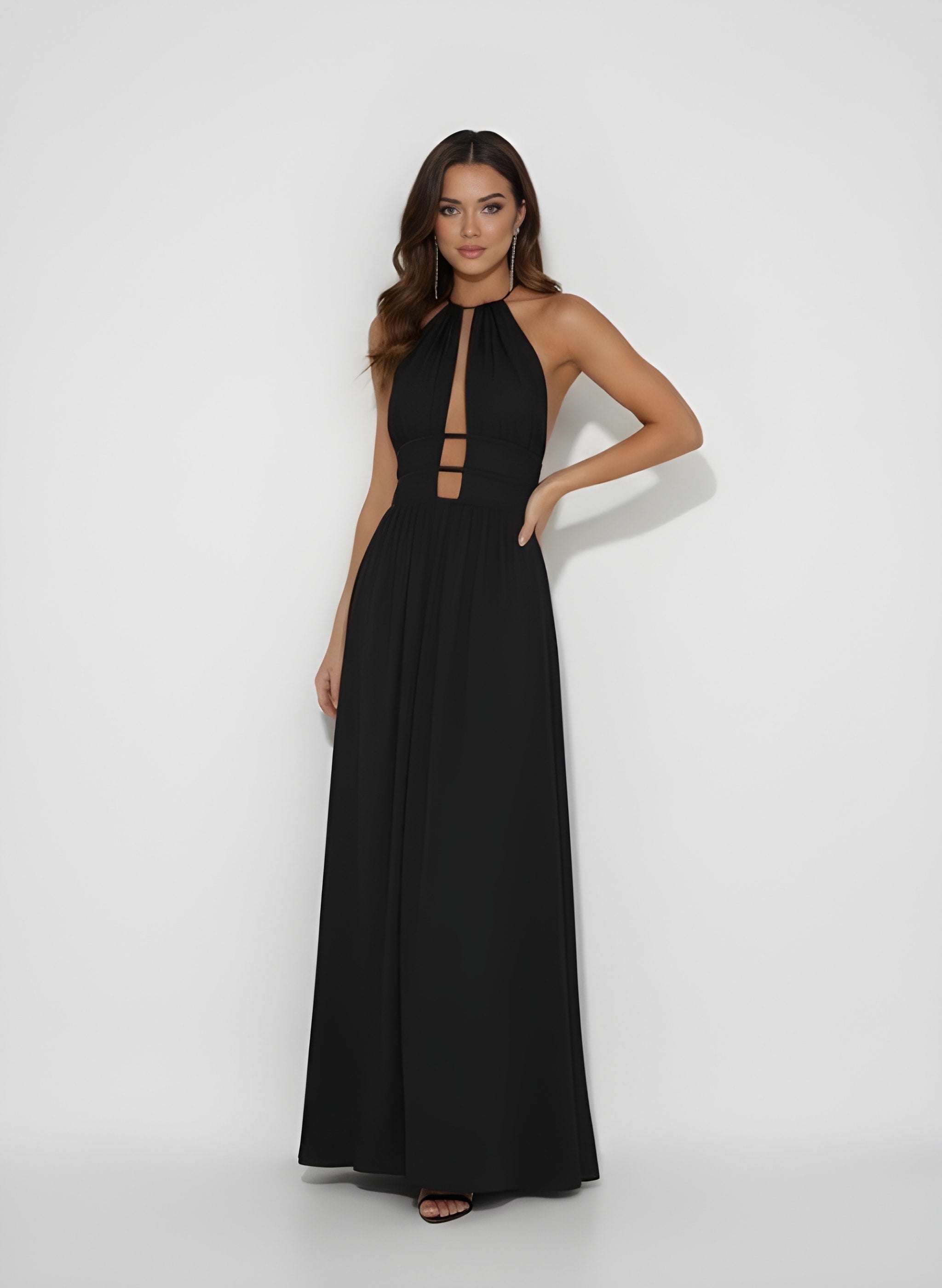 LEILANI | High Neck Maxi Dress