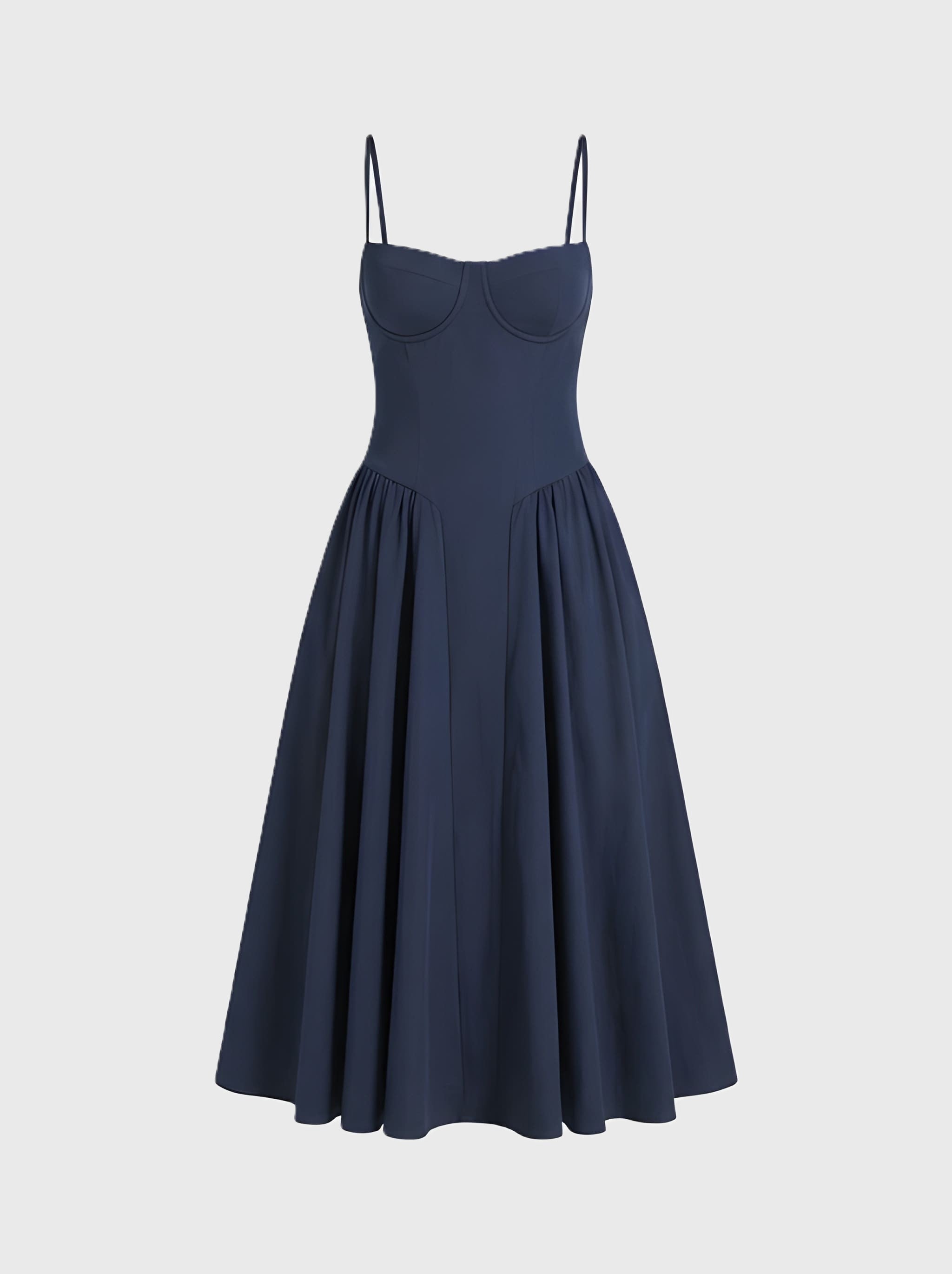 SERENA | Corset Midi Dress