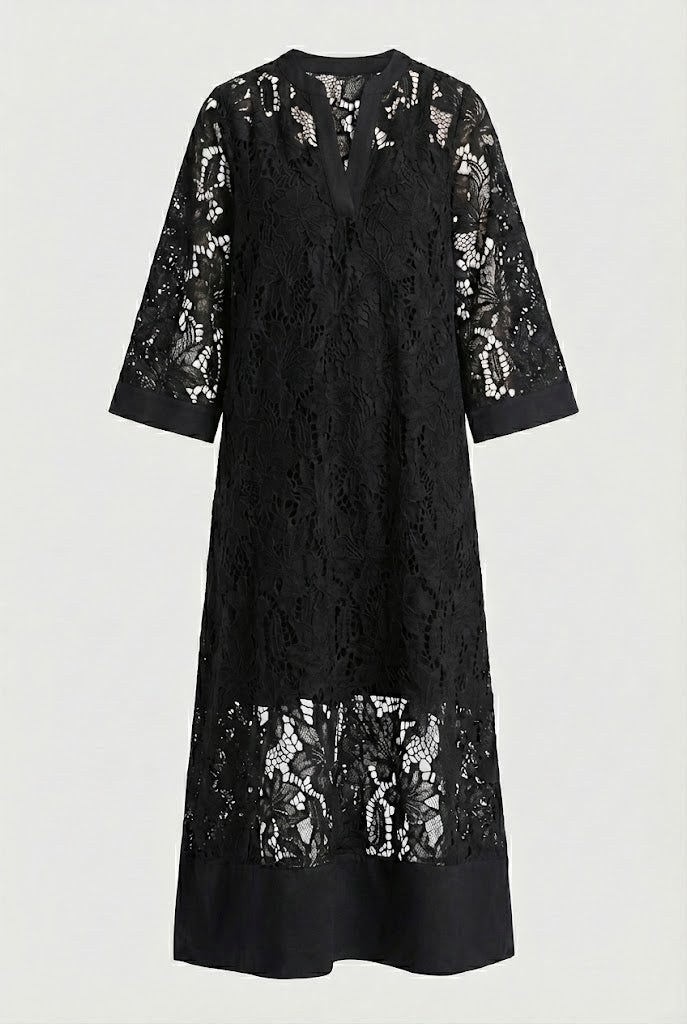 LUANA | Lace Maxi Dress
