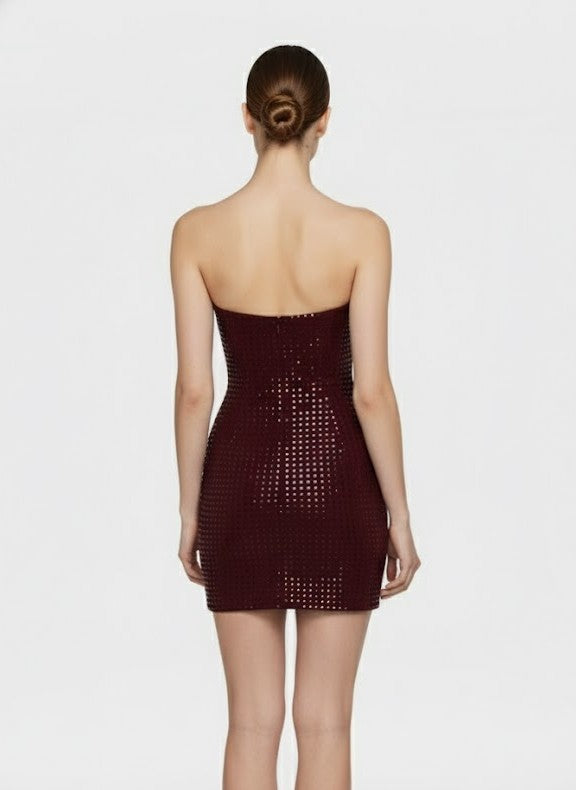 GEORGIANA | Embellished Mini Dress