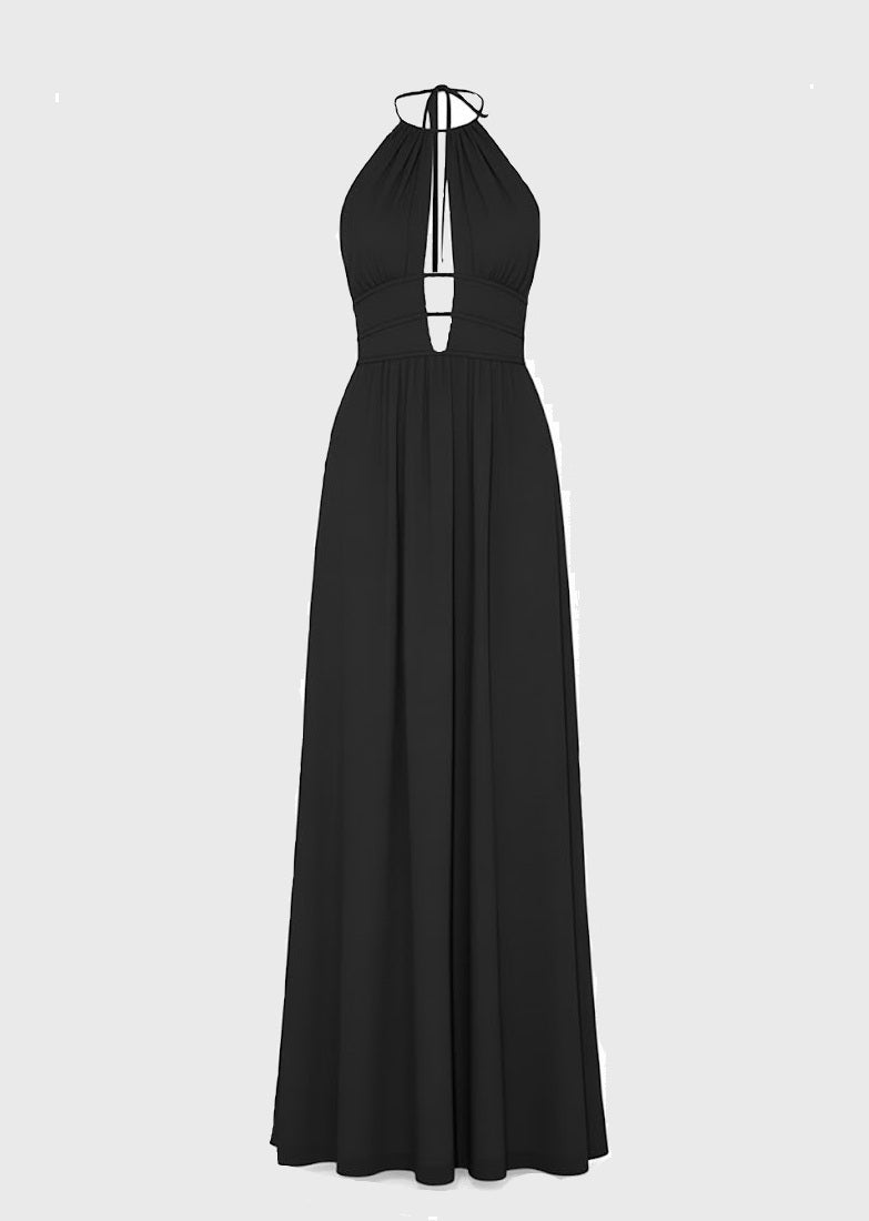 LEILANI | High Neck Maxi Dress