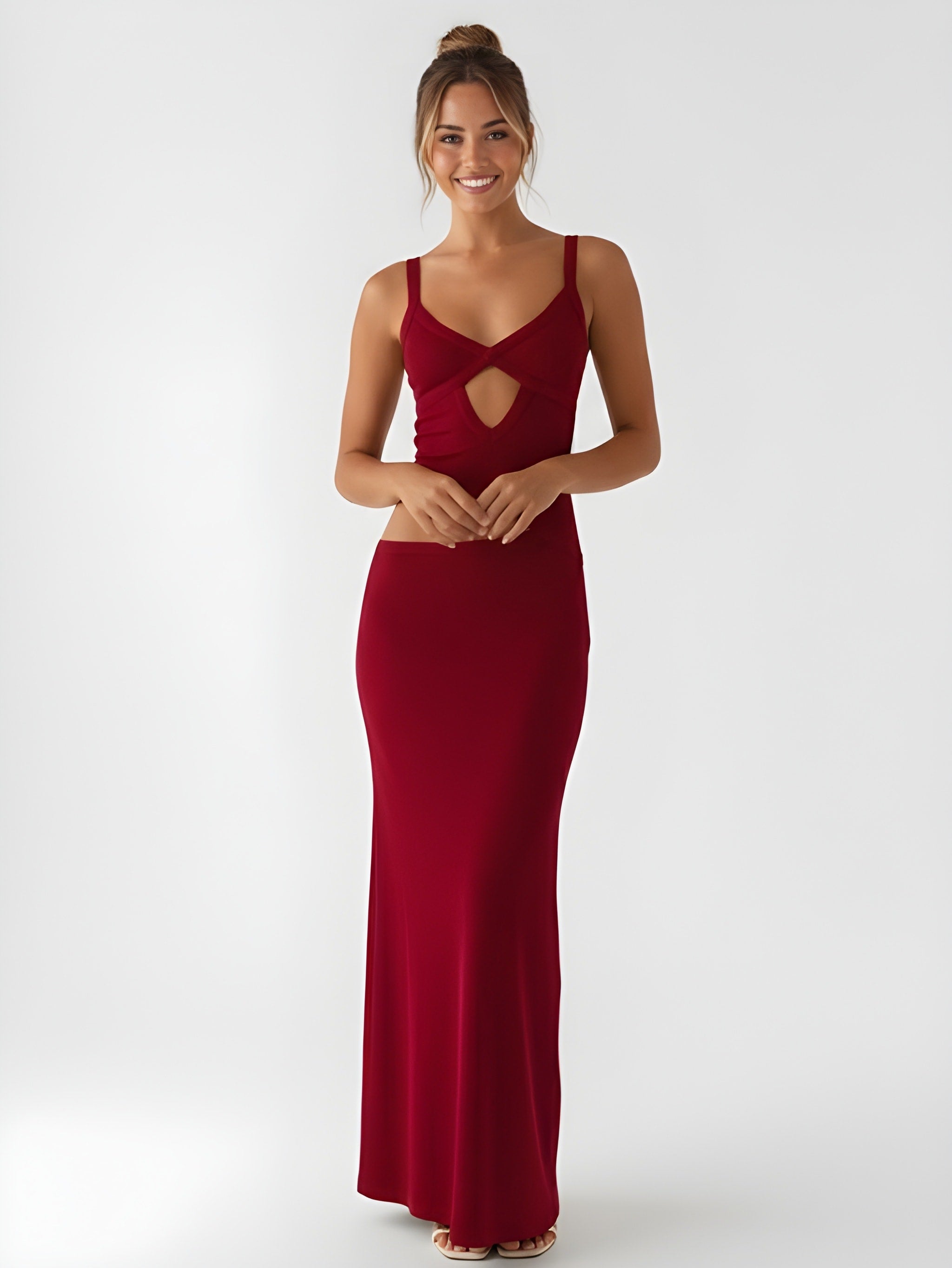 JOCELYN | Cutout Wrap Maxi Dress