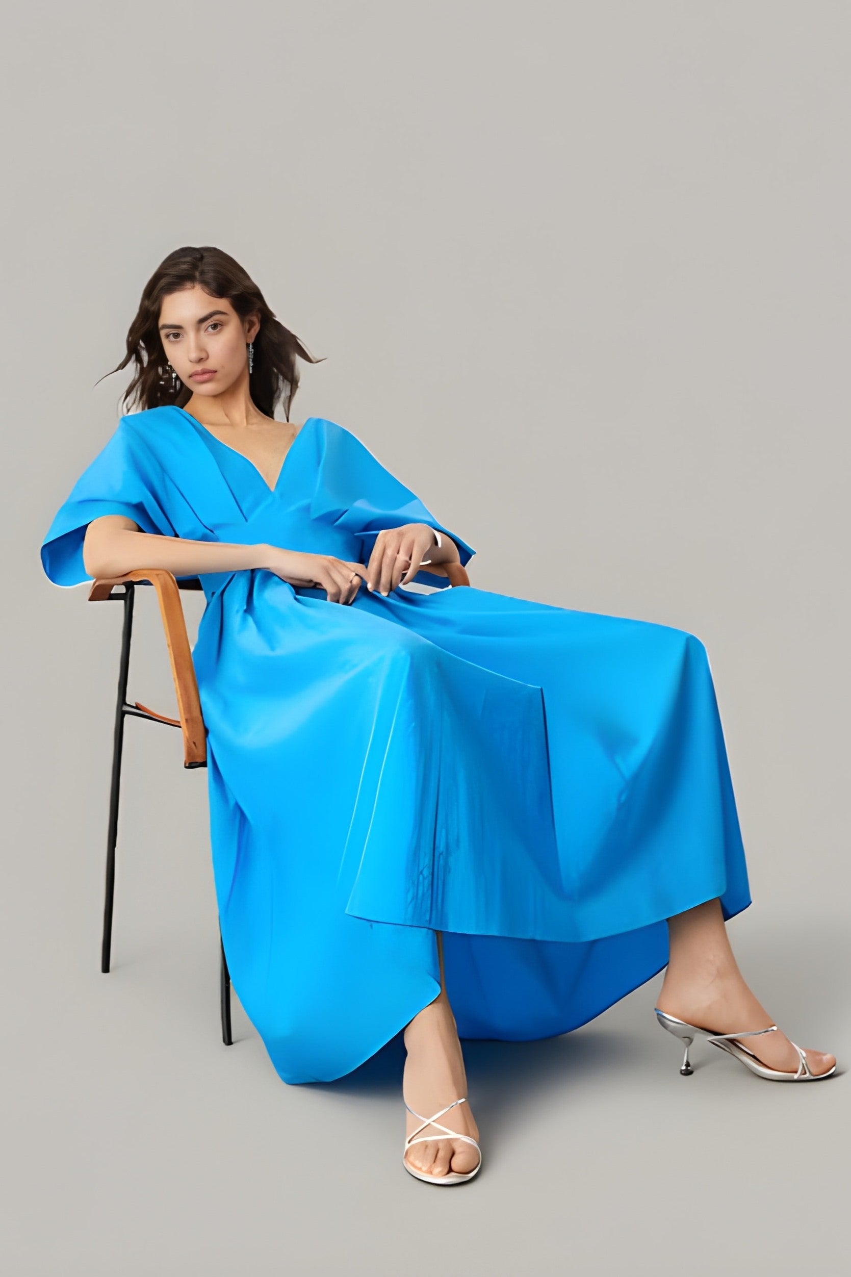 CHLOE | Short Sleeve Midi Dress